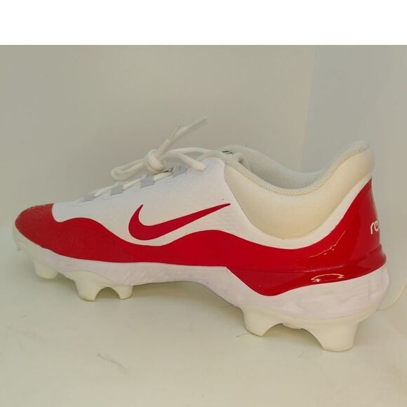 Nike Alpha Huarache Elite Mens NEW w/Tags Red & White Baseball Cleats - sz. 16 - Picture 2 of 7